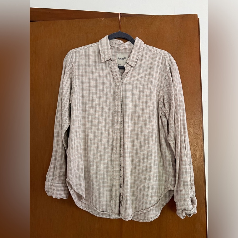 Abercrombie Linen Button Up